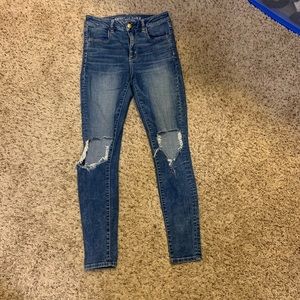High waisted American Eagle jeans